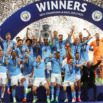 Chức vô địch Champions League 2023 giúp Man City hoàn tất cú ăn ba lịch sử gồm Premier League, FA Cup và C1. 