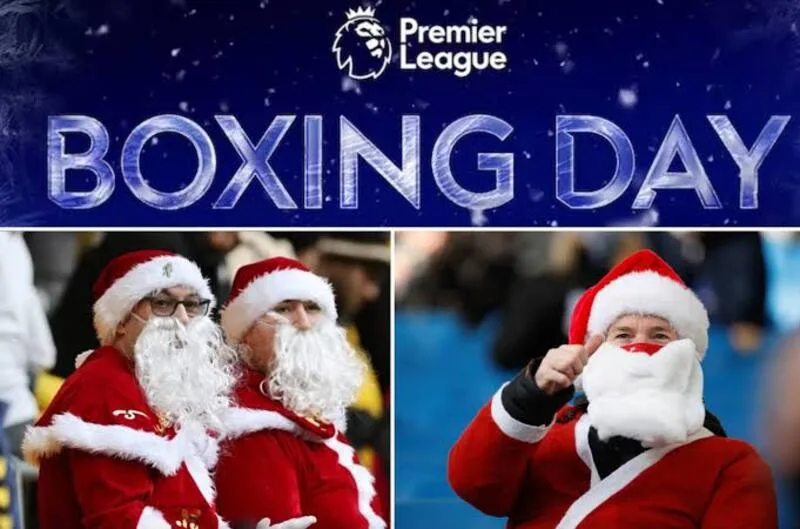 Boxing Day là nét đặc trưng của bóng đá Anh với lịch thi đấu dày trong dịp Giáng sinh và năm mới