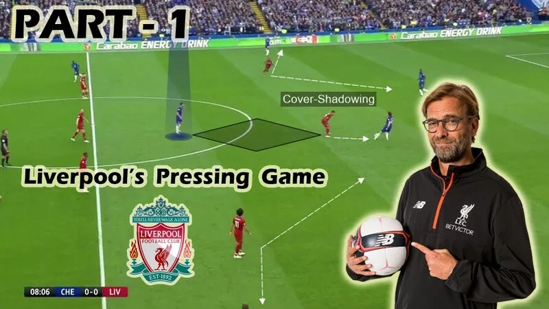 Jürgen Klopp xây dựng gegenpressing dựa trên tốc độ chuyển trạng thái, cường độ cao và khả năng thu hồi bóng ngay sau khi mất bóng.