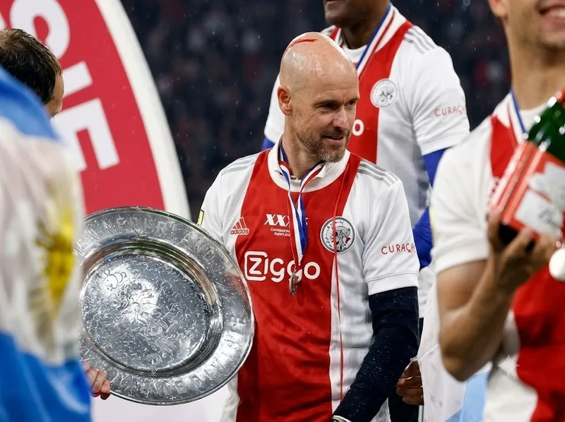 Erik Ten Hag giúp Ajax giành ba chức vô địch Eredivisie và vào bán kết C1