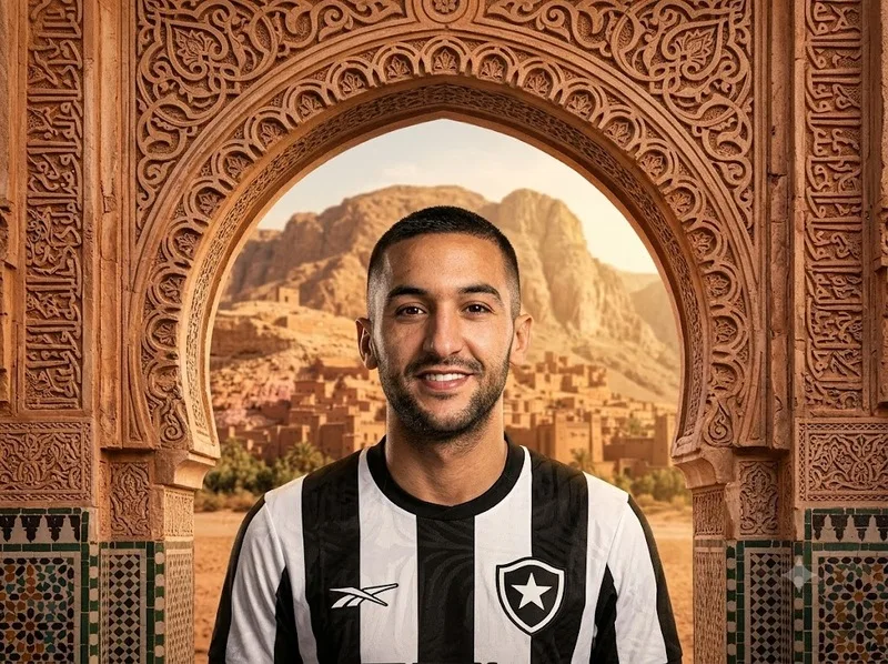 Hakim Ziyech được kỳ vọng phát huy kỹ thuật chân trái tại Botafogo
